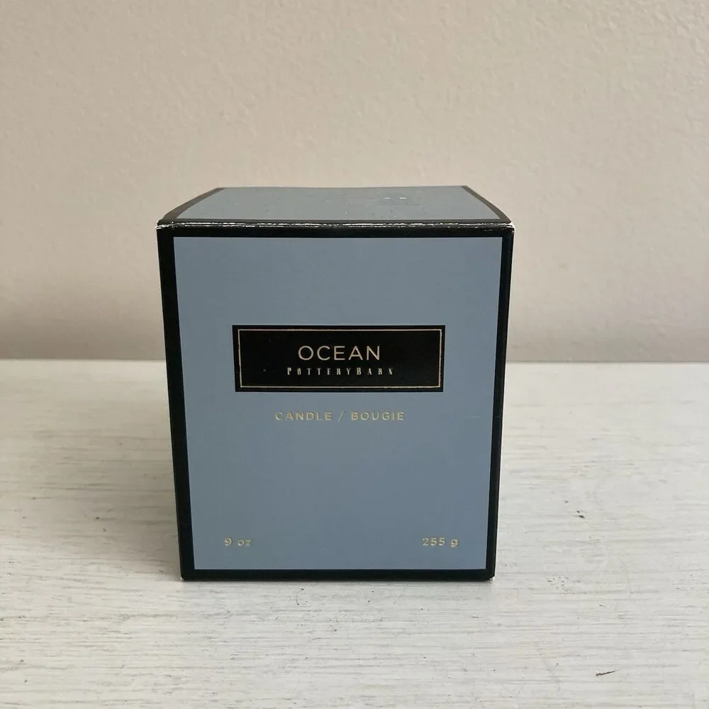Pottery Barn Signature Collection OCEAN Scented Candle 9 oz. Scent out of stock